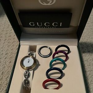 Gucci Interchangeable Bezel Watch